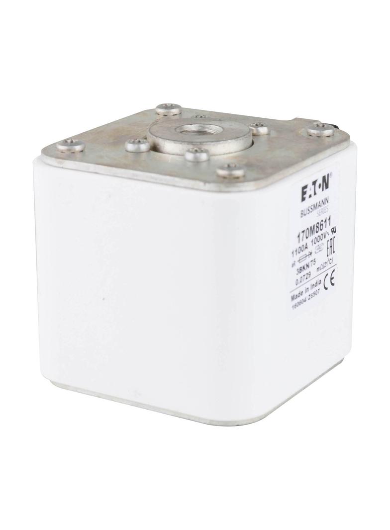 FUSE 1100A 1000V 3BKN/75 AR UR Wkładka szybka 1100A AC 1000V rozmiar 3 74x92x76 mm aR IEC, 170M8611