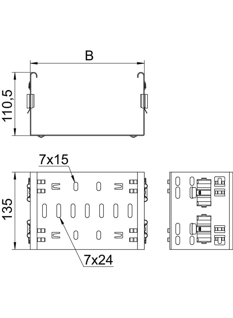 FVM 110 DD, Łącznik kształtek