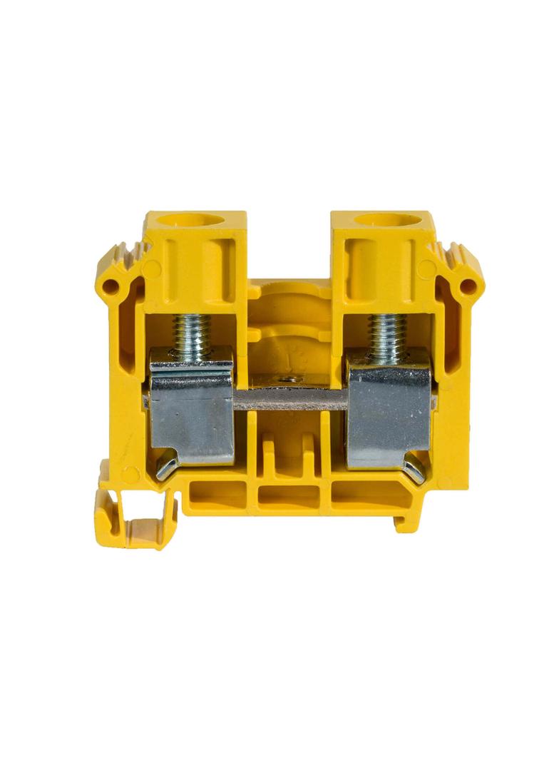 ZSG1-35.0z ,  Złączka szynowa gwintowa, 35,0 mm2, TS 32,35, 1 tor, żółty