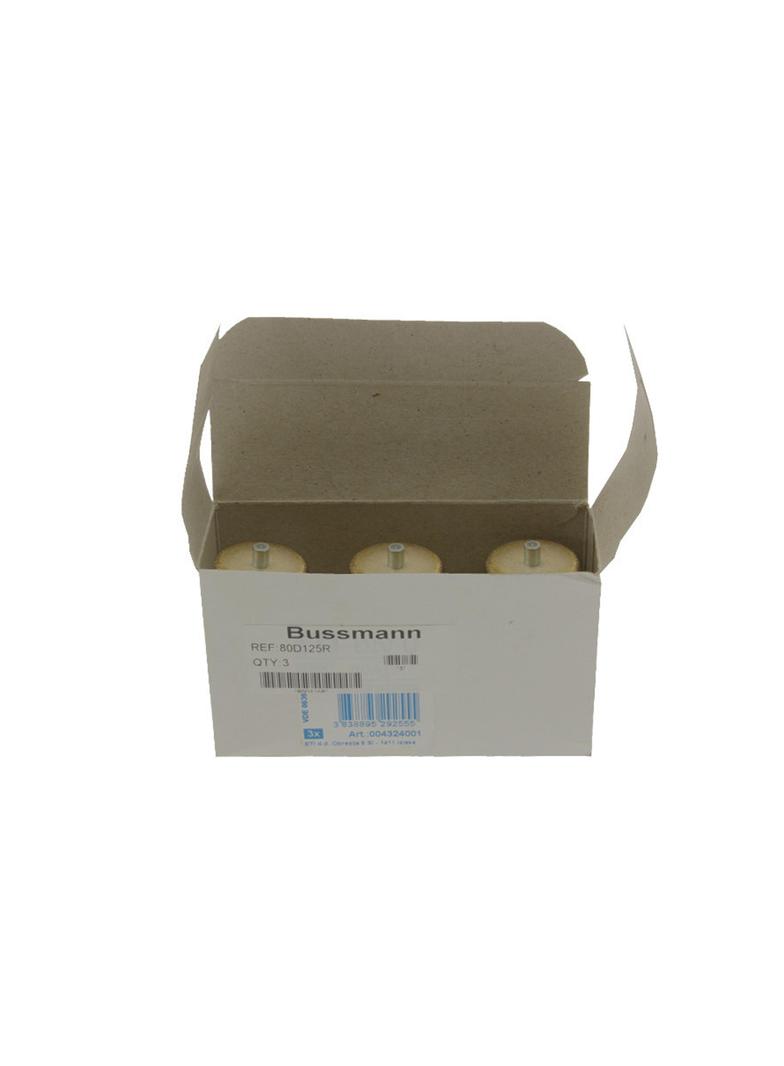 FUSE 80A DIV GR 500VAC Wkładka DIV 80A GR 500VAC E125 80D125R EATON
