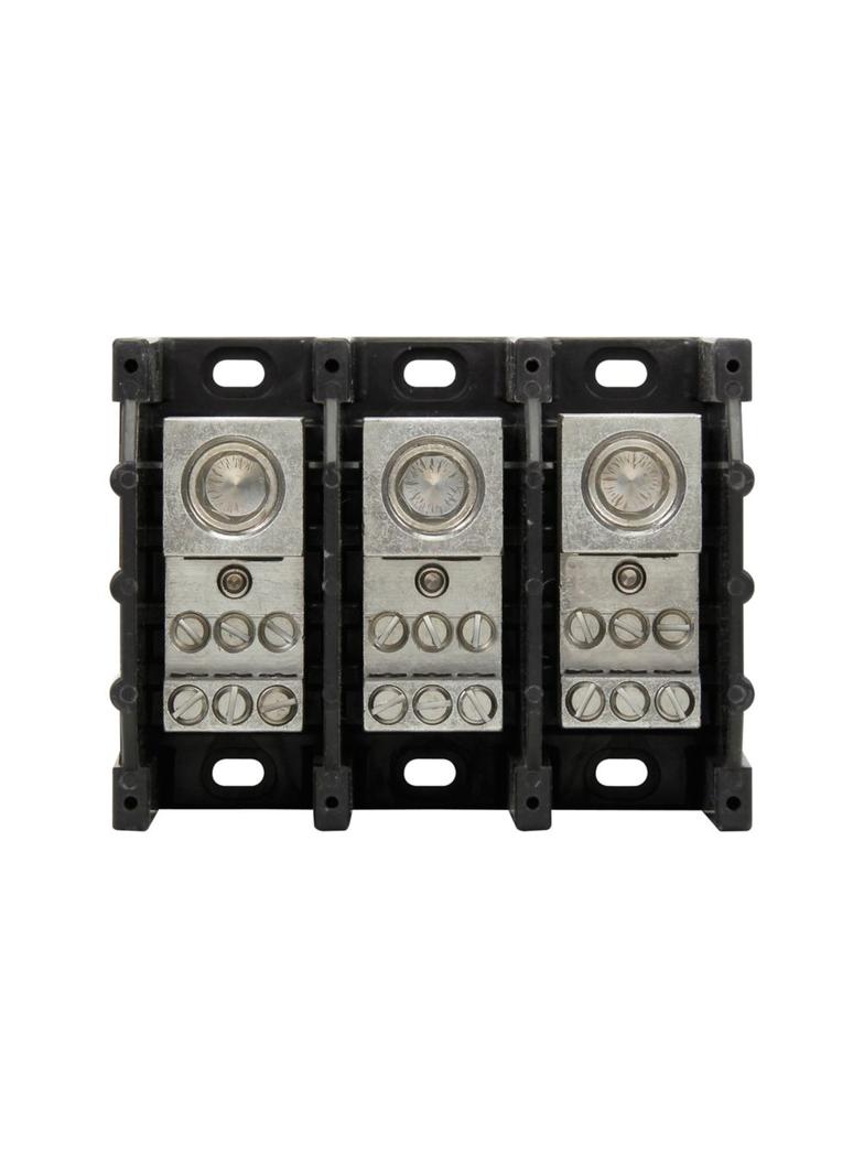 Power Distribution Block Blok zacisków LV 420A 600VAC 600VDC 3P SCCR 10kA 16375-3 EATON