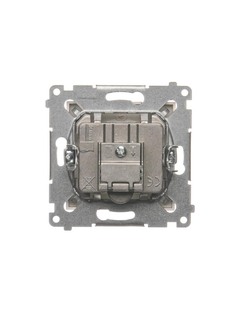 Simon 54 Gniazdo antenowe R-TV-SAT końcowe/zakończeniowe złoty mat