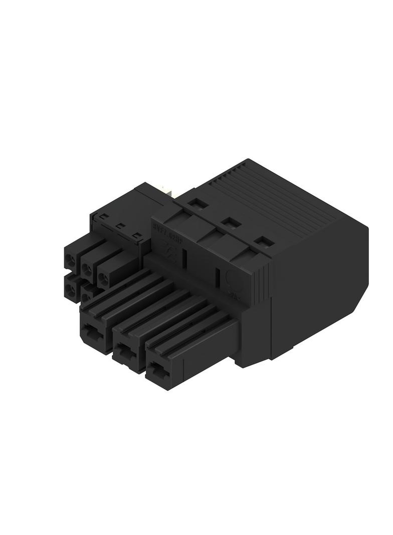 BVF 7.62HP/03/180 BCF/06R SN BK BX Złącze kablowe do płytek drukowanych /45szt./ WEIDMULLER