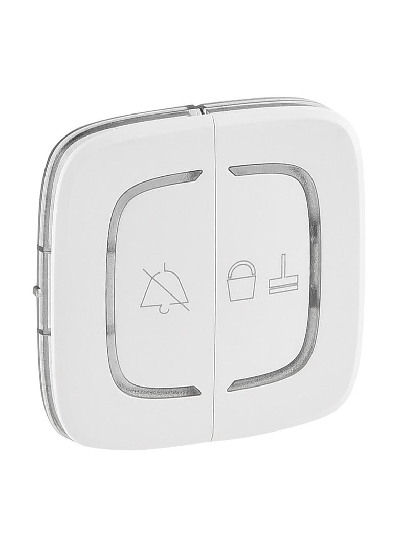 MY HOME VALENA ALLURE - KLAWISZ HOTELOWY PODWÓJNY BIAŁY, Legrand