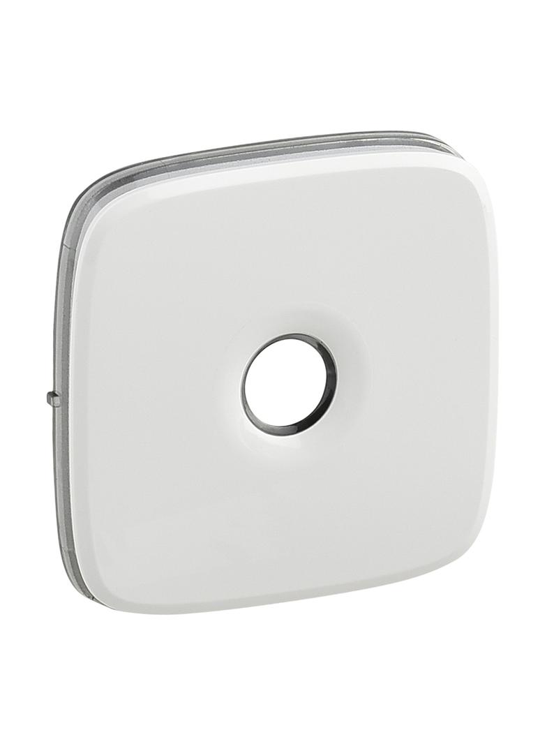 VALENA ALLURE - KLAWISZ BIAŁY ŁĄCZNIKA SCHODOWEGO Z AUTOMATYCZNYM WYŁĄCZNIKAENIEM, Legrand