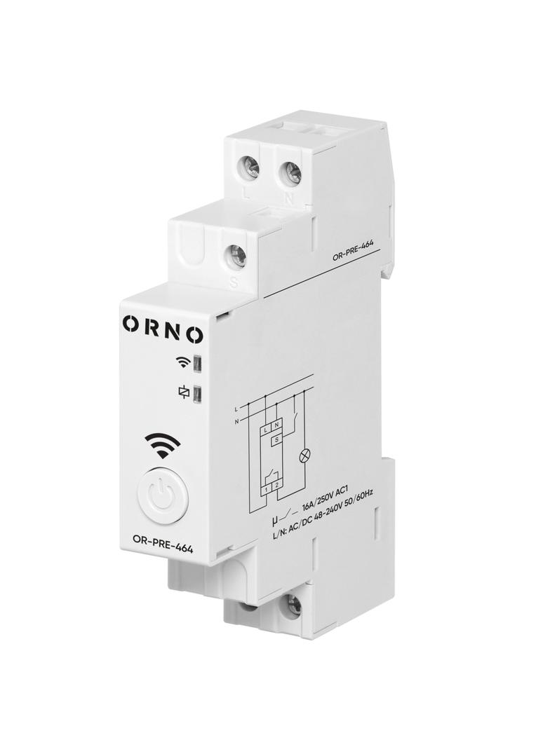 Elektroniczny programator astronomiczny i czasowy, 1 wyjście przekaźnikowe max.16A/230V, szerokość 1
