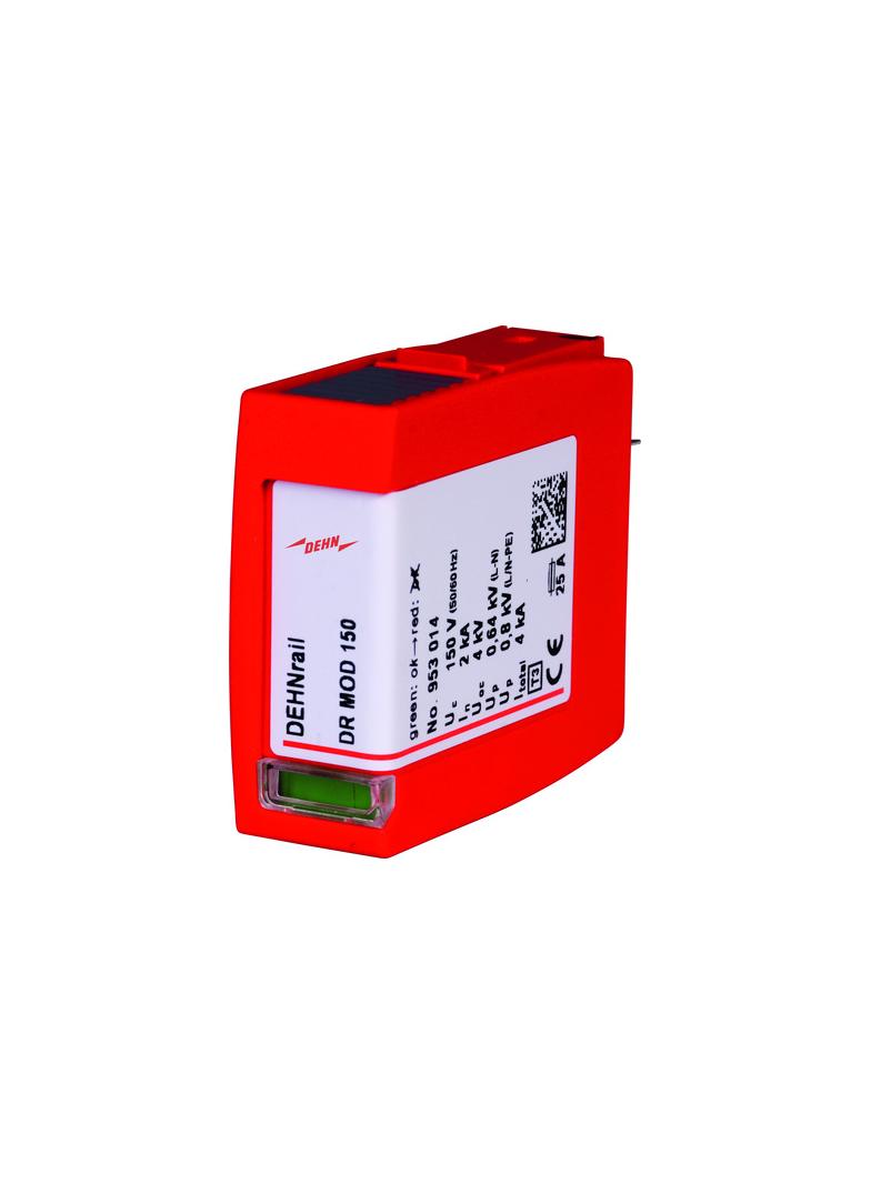 Moduł ochronny do ogranicznika przepięć DEHNrail, 2-biegun.