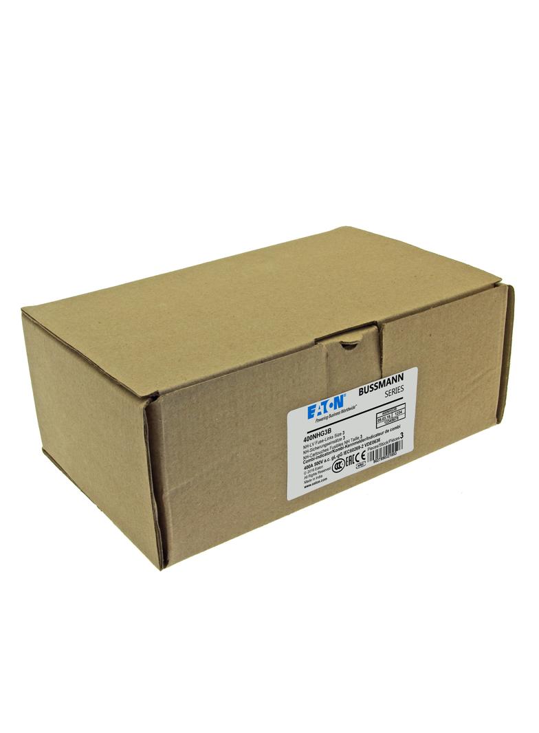NH FUSE 400AMP 500V gG SIZE 3 DUAL IND Wkładka NH3 400A 500V GL/GG podwójny wskaźnik 400NHG3B EATON