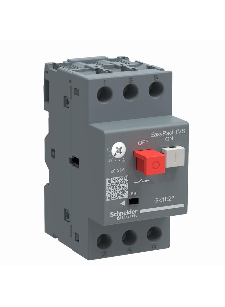 Wyłącznik silnikowy GZ1E napęd przyciskowy I=2,5-4A zaciski skrzynkowe