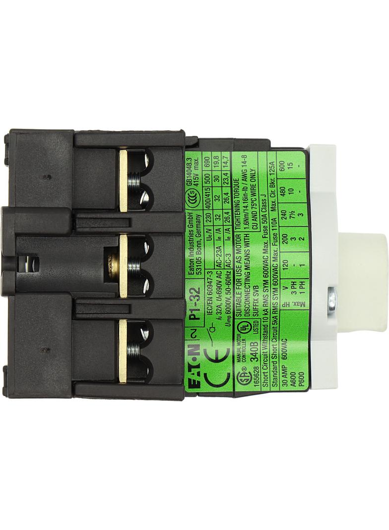 P1-32/M4/SVB Rozłącznik awaryjny 3P 32A przedłużka metalowa 400mm 172865 EATON