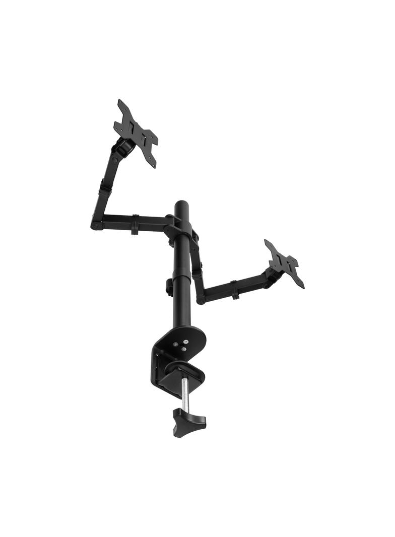 Biurkowy uchwyt do dwóch monitorów 13"-27”
