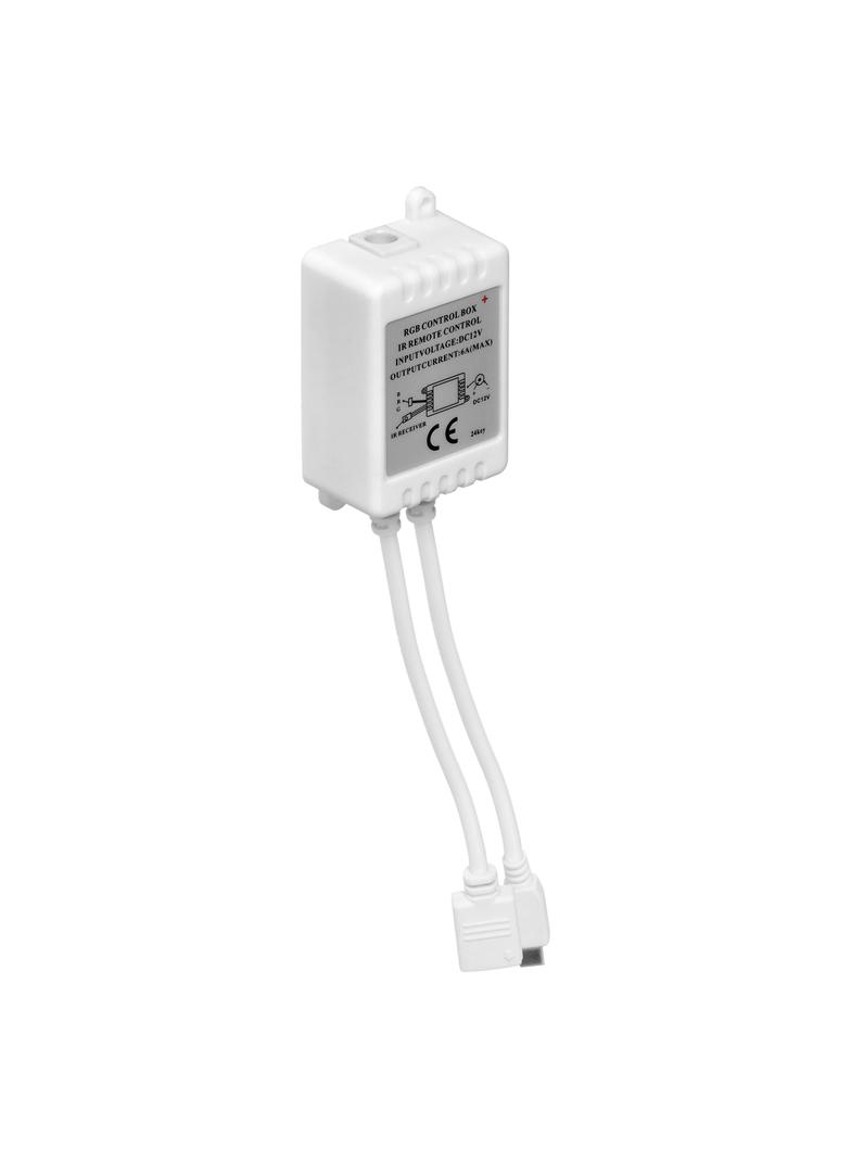 Zestaw taśma LED 12V 5050 100 30L 7.2W/m IP20 RGB 5m +Sterownik RGB +Zasilacz 12V