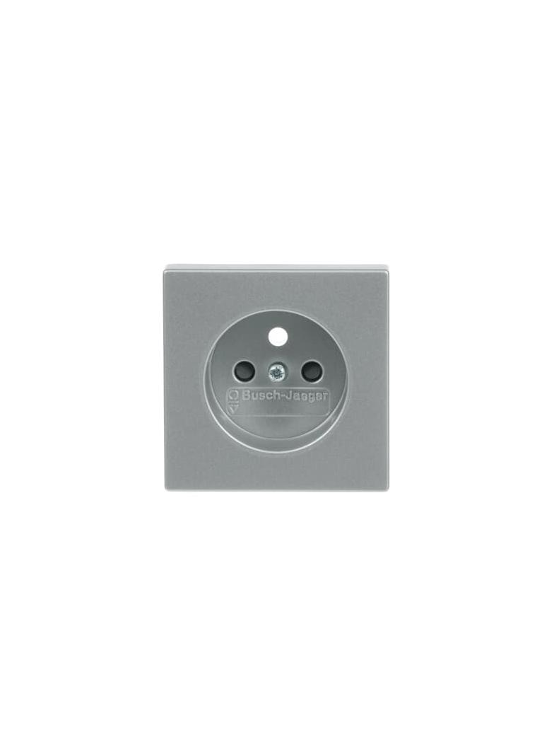 FUTURE Pokrywa gniazda z przesłonami Do gniazda 20 M-500 aluminiowo srebrny 2CKA002099A0241 ABB