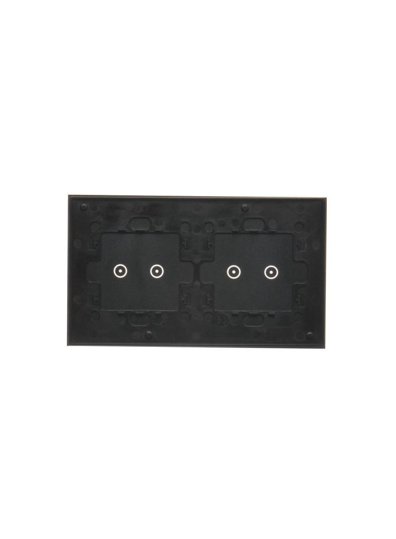 Simon 54 Touch Panel dotykowy S54 Touch 2 moduły 2 pola dotykowe poziome + 2 pola dotykowe poziome zastygła lawa DSTR222/73 KONTAKT