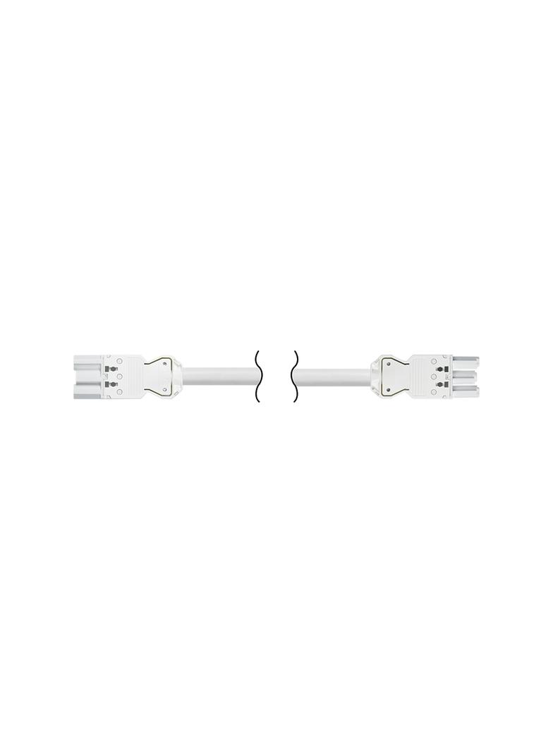 "Simon 480 TS48-CR2050-9 Przewód zasilający 3x2.5mm2 złącze męskie i żeńskie 3-polowe sys. Wieland