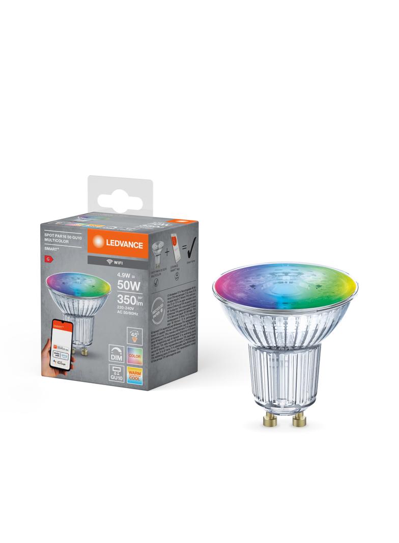SMART+ WiFi PAR16 50 RGBW GU10 FR SMART+ LEDVANCE