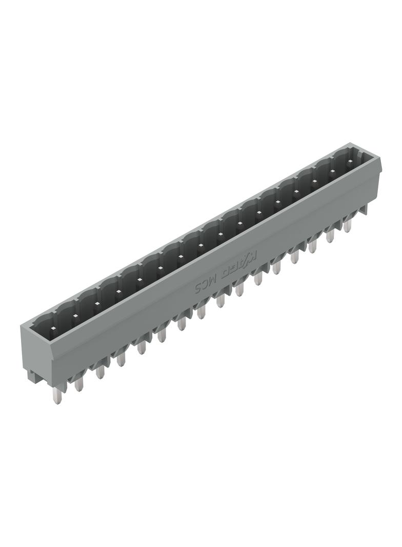 MCS-MIDI Classic wtyk 16-bieg. szary raster 5 mm /50szt./ WAGO
