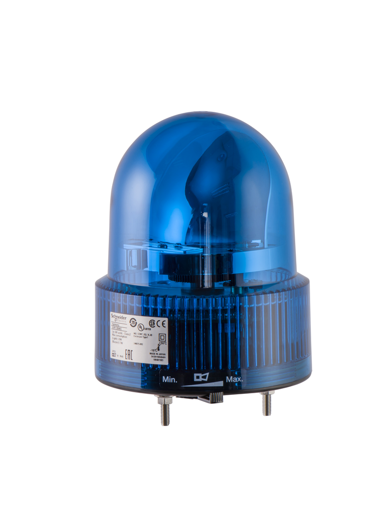 Harmony XVR Sygnalizator obrotowy 120mm niebieski 24VAC/DC XVR12B06S Schneider