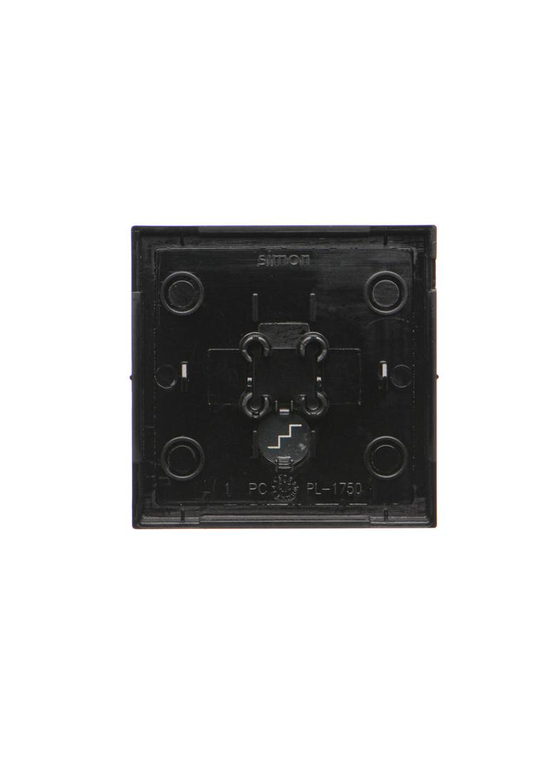 Simon 55 Klawisz pojedynczy z oczkiem z piktogramem /schody/ do: SW6M Czarny mat