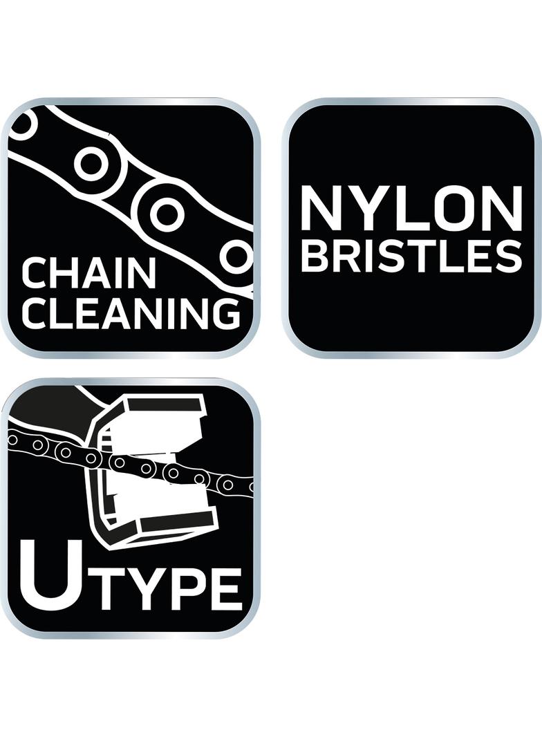 Nylonowa szczotka do czyszczenia łańcucha