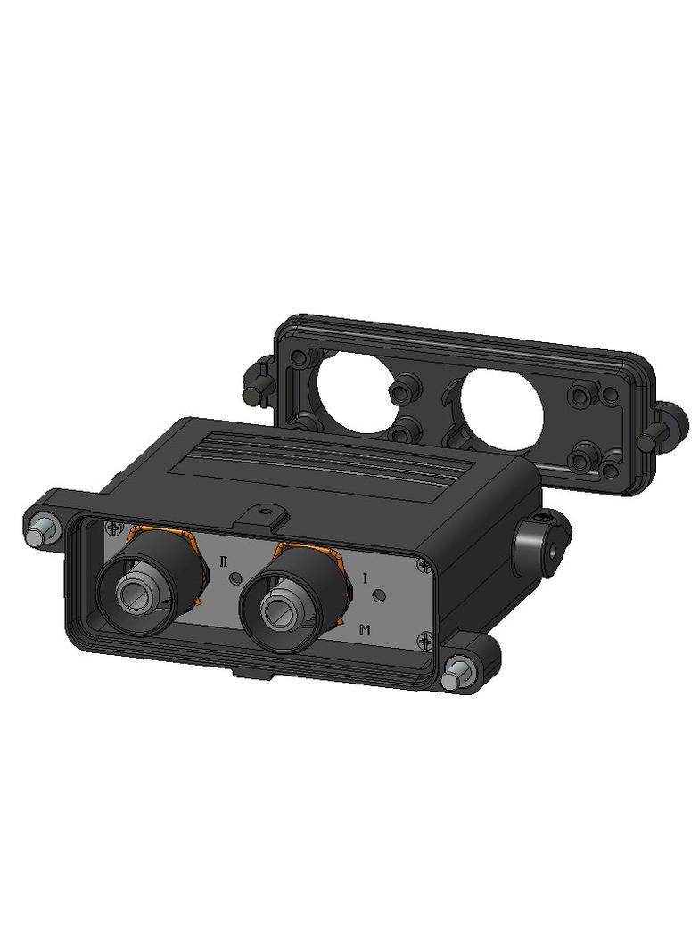 HDC HP 550 KIT H 2M120 Złącze modułowe (przemysłowe) WEIDMULLER
