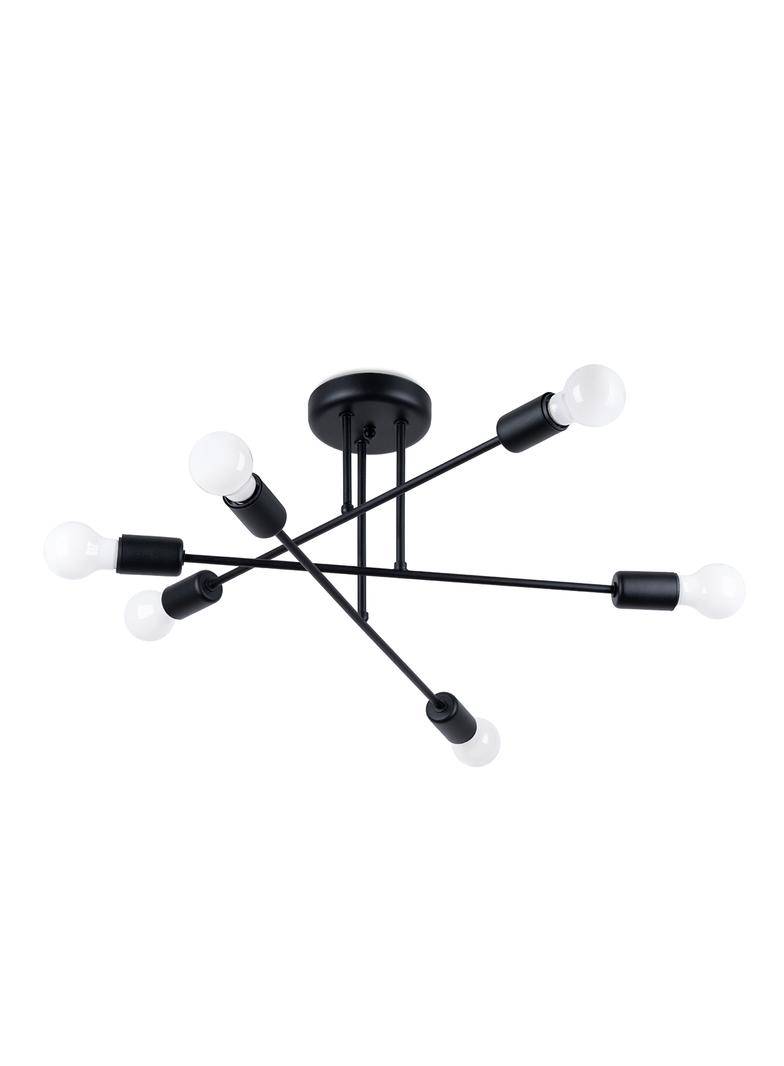 Żyrandol NORAH 6R czarny