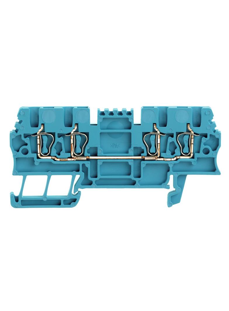 ZDU 1.5/4AN BL Złączka szynowa przelotowa, nr.katalogowy 1775600000