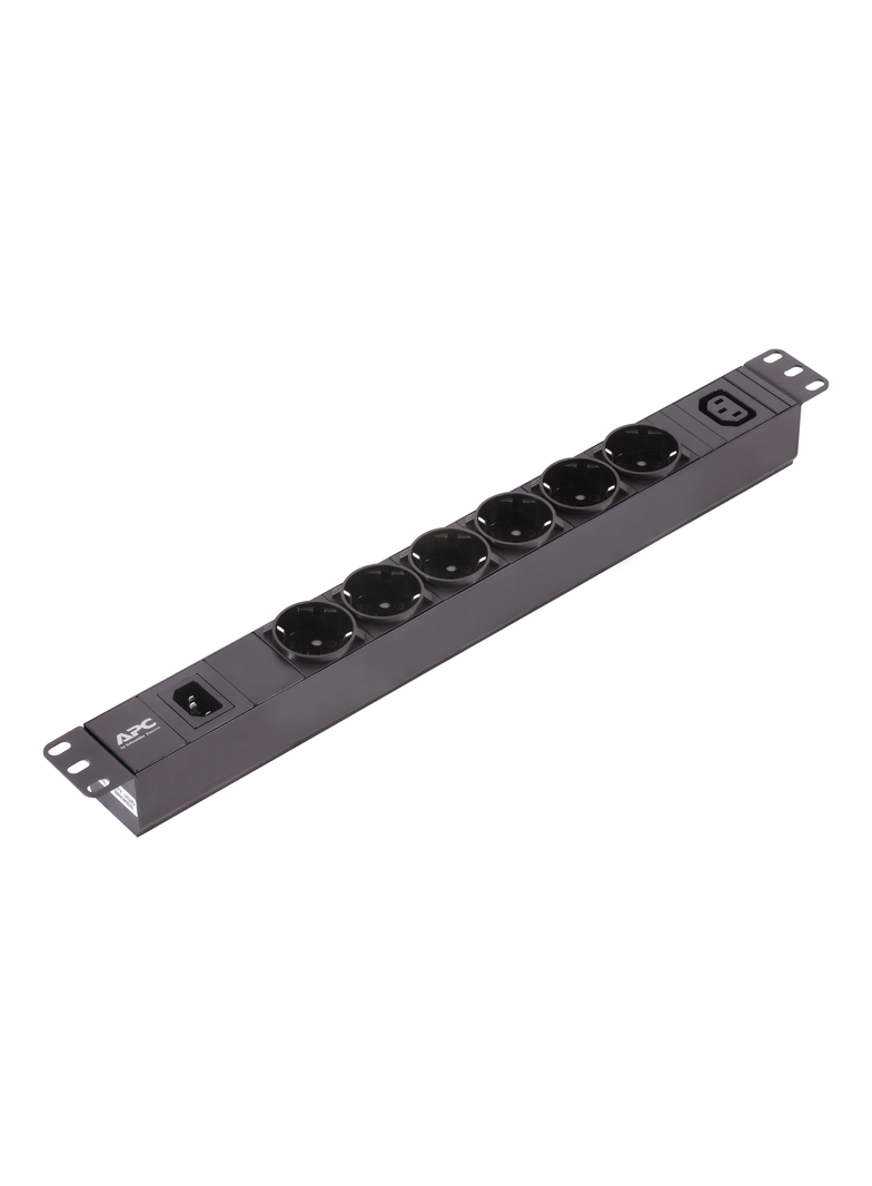 Listwa podstawowa EasyPDU 10A; 1x C13 6x Schuko