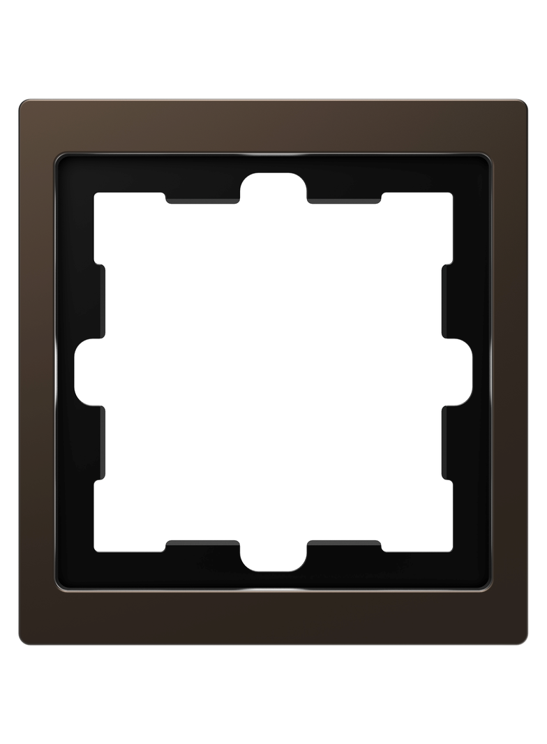 Merten D-Life, ramka 1-krotna, mocca metalik