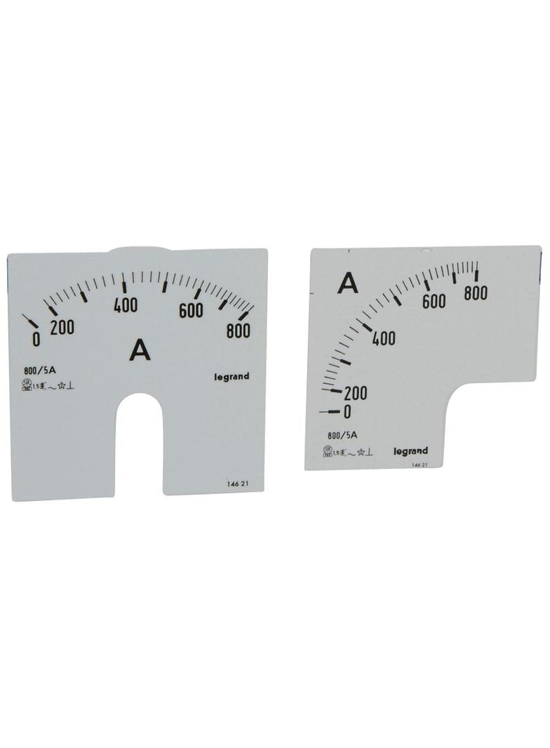 SKALA DO AMPEROMIERZA NA DRZWI 0-800 A, Legrand