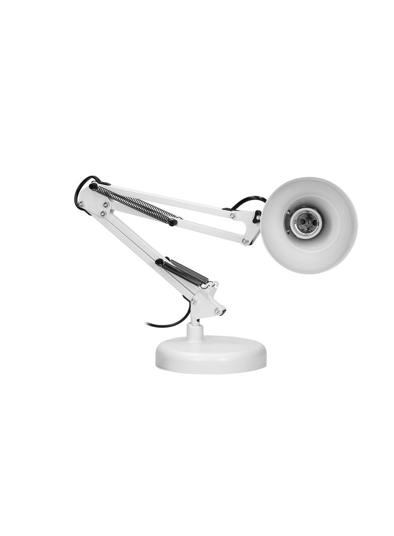 Lampka biurkowa DIAN 60W regulowana stalowa biała DL-1/W ORNO