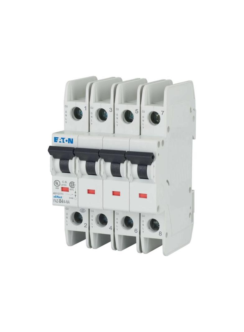 FAZ-B4/4-NA Wyłącznik nadprądowy 10kW B4A 4P 190903 EATON