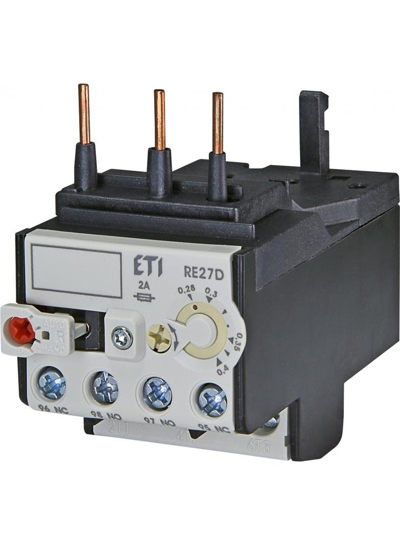 Przekaźnik termiczny RE27D-0,4 0,28-0,4A 004642400 ETI