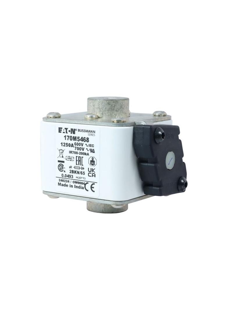 FUSE 1250A 600V 2BKN/65 AR UC Wkładka szybka 1250A AC 600V rozmiar 2 aR IEC UL 170M5468 EATON