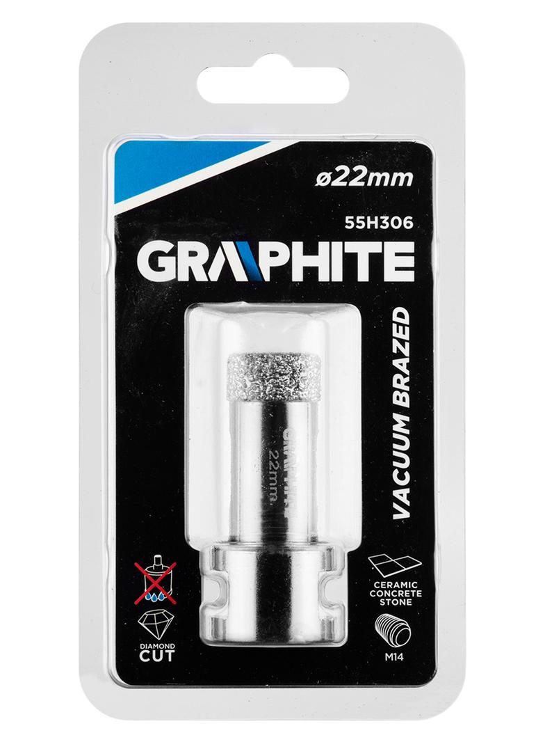 Otwornica diamentowa 22 mm x M14