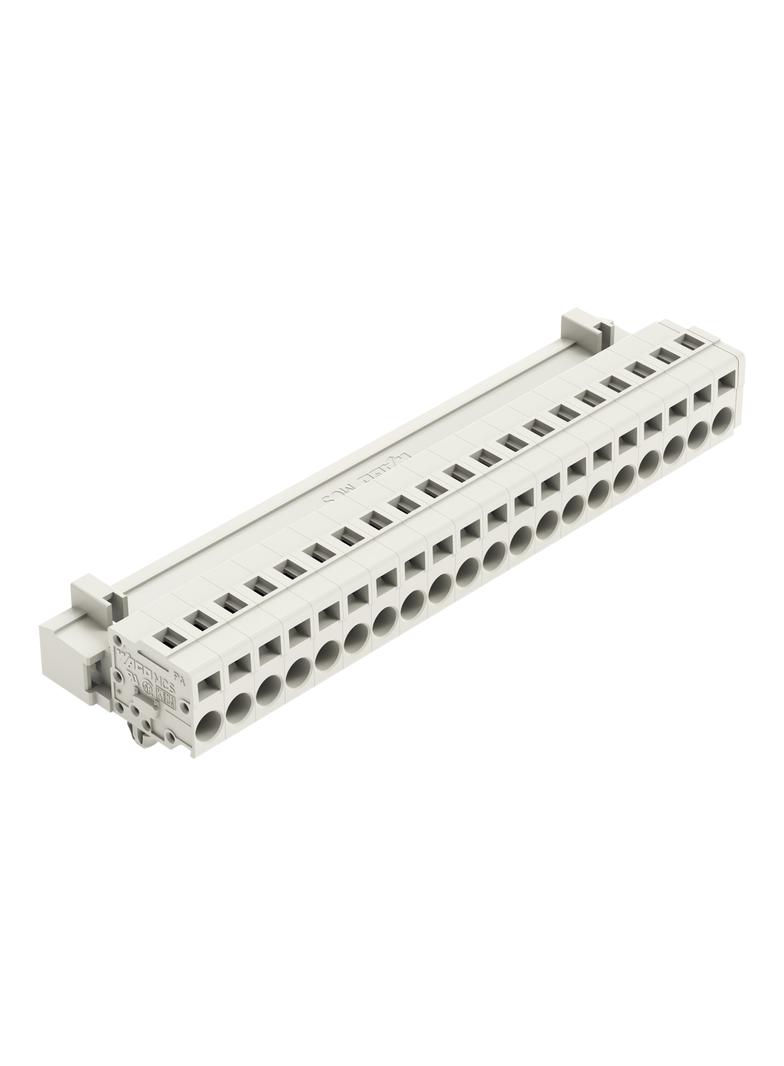 MCS-MIDI Classic wtyk 20-bieg. j-szary raster 5 mm /10szt./ WAGO