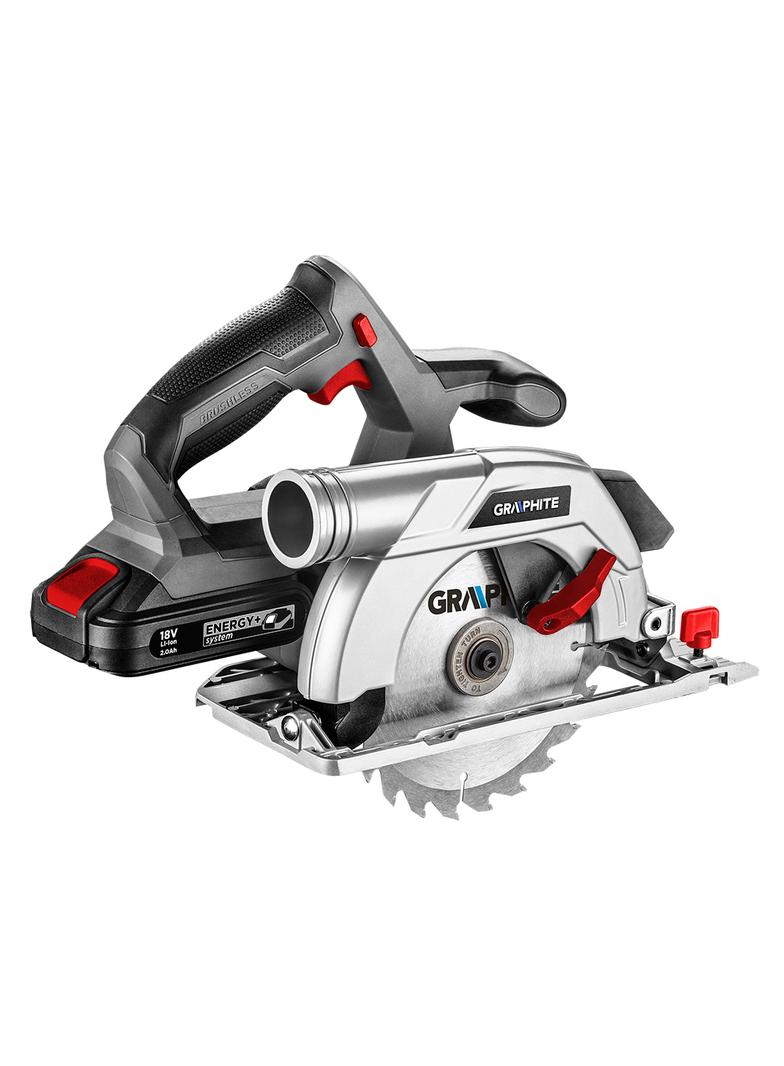 Pilarka tarczowa akumulatorowa bezszczotkowa Energy+ 18V, Li-Ion, tarcza 165 x 10 mm,bez akumulatora