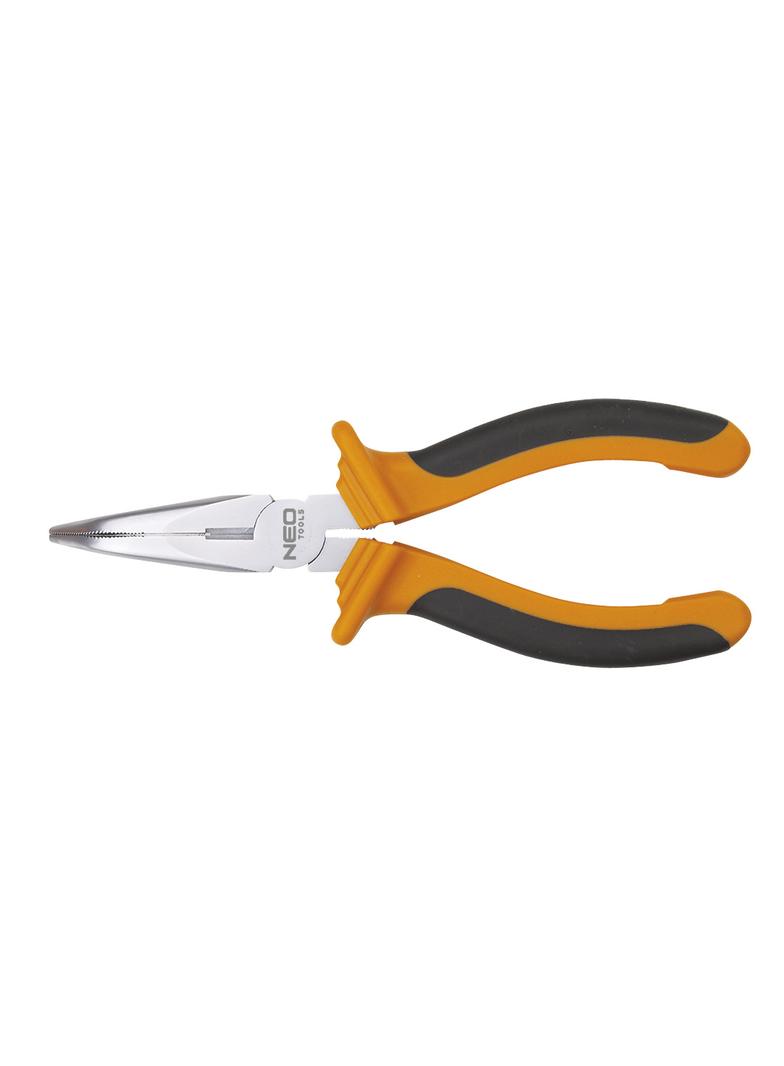 Szczypce wydłużone wygięte 160 mm