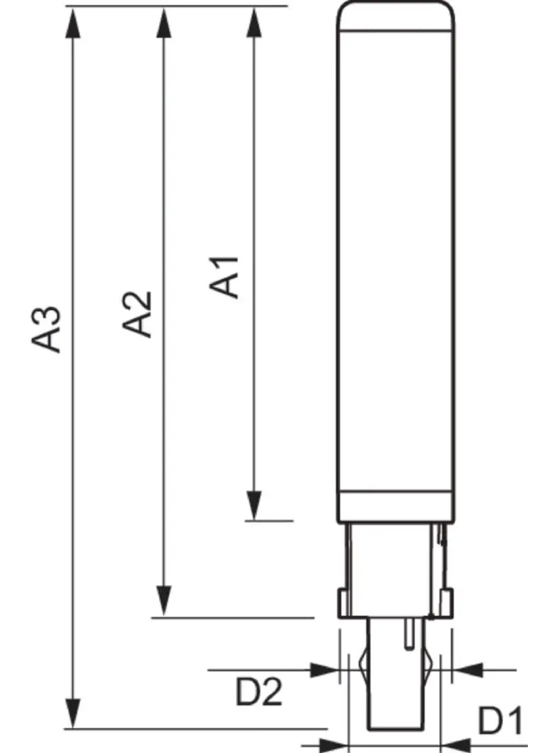 CorePro LED PLC 6.5W 830 2P G24d-2 Lampa LED