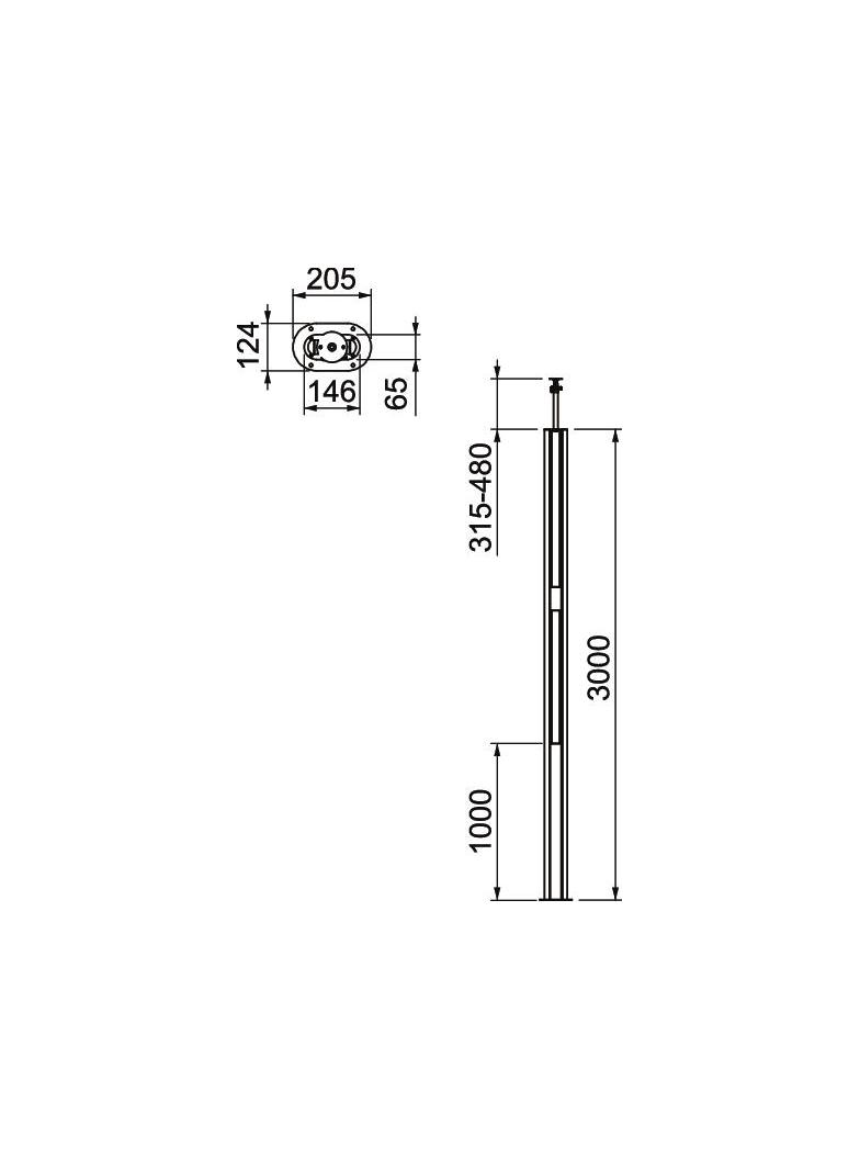 ISST70140B, KOLUMNA ZASILAJĄCA