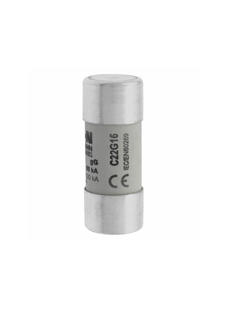 CYLINDRICAL FUSE 22 x 58 16A GG 690V AC Wkładka cylindryczna 22 x 58mm 16A GG 690V AC C22G16 EATON