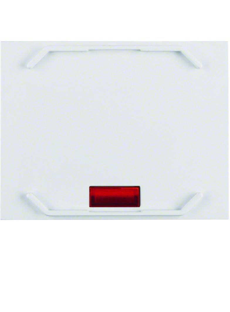 BERKER K.1 Klawisz z 5 dołączonymi soczewkami i prowadnicą do załączania ustami biały 16617109 HAGER