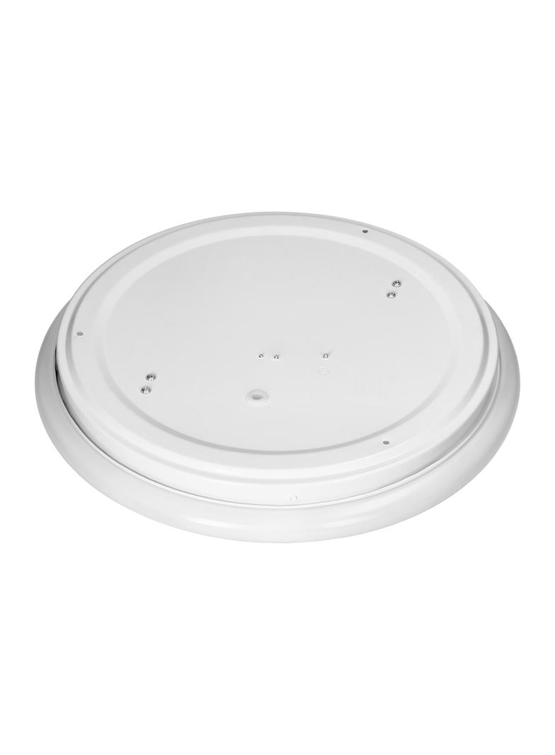 NABU plafon 2xE27 2x60W klosz matowy - poliwęglan IP20 biały