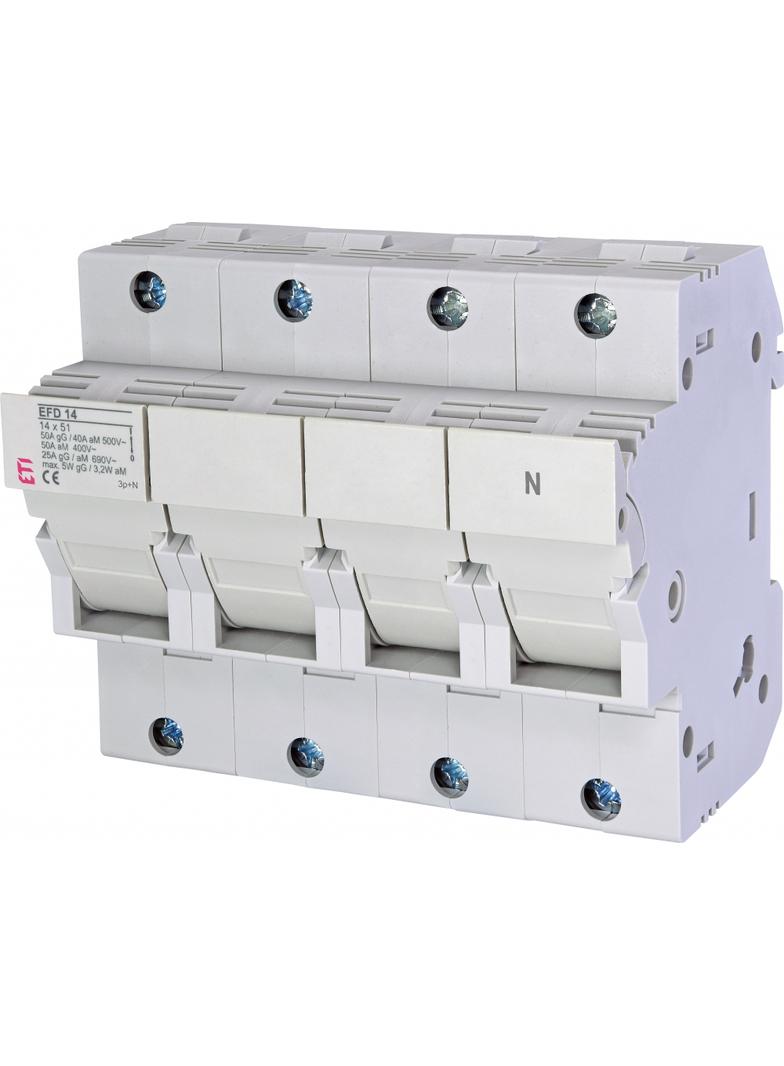 Rozłącznik bezpiecznikowy EFD 14 3P+N 002560005 ETI