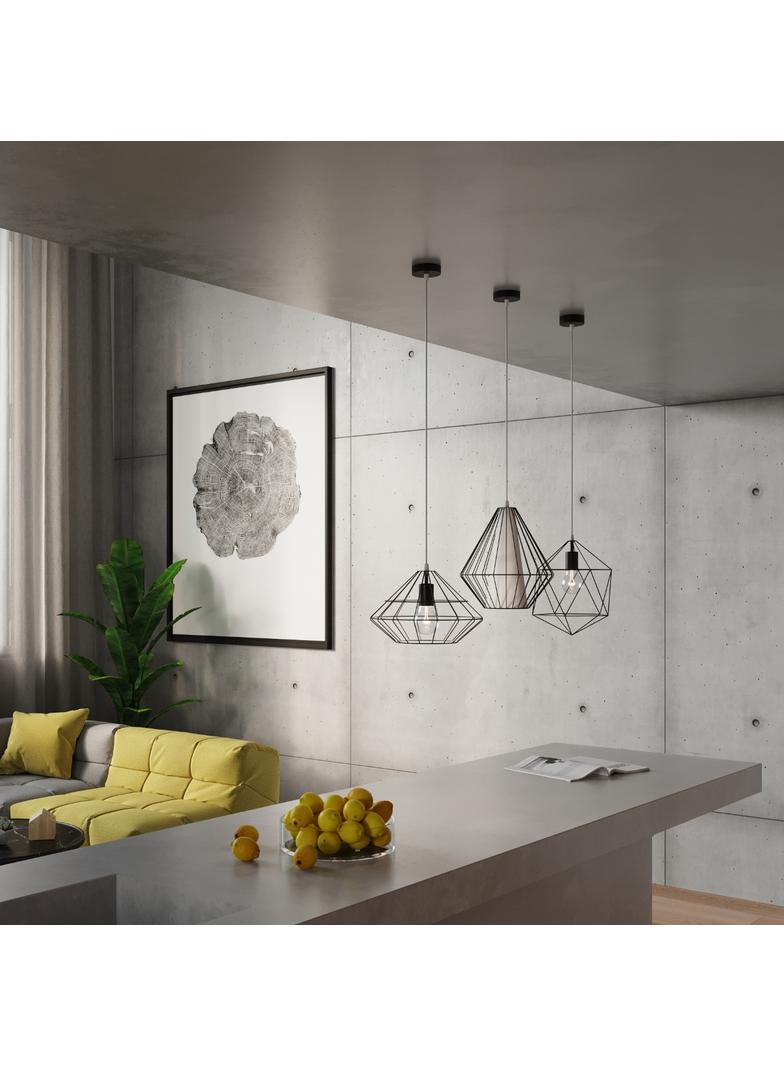 Sollux Lampa wisząca GASPARE czarna SL.0291