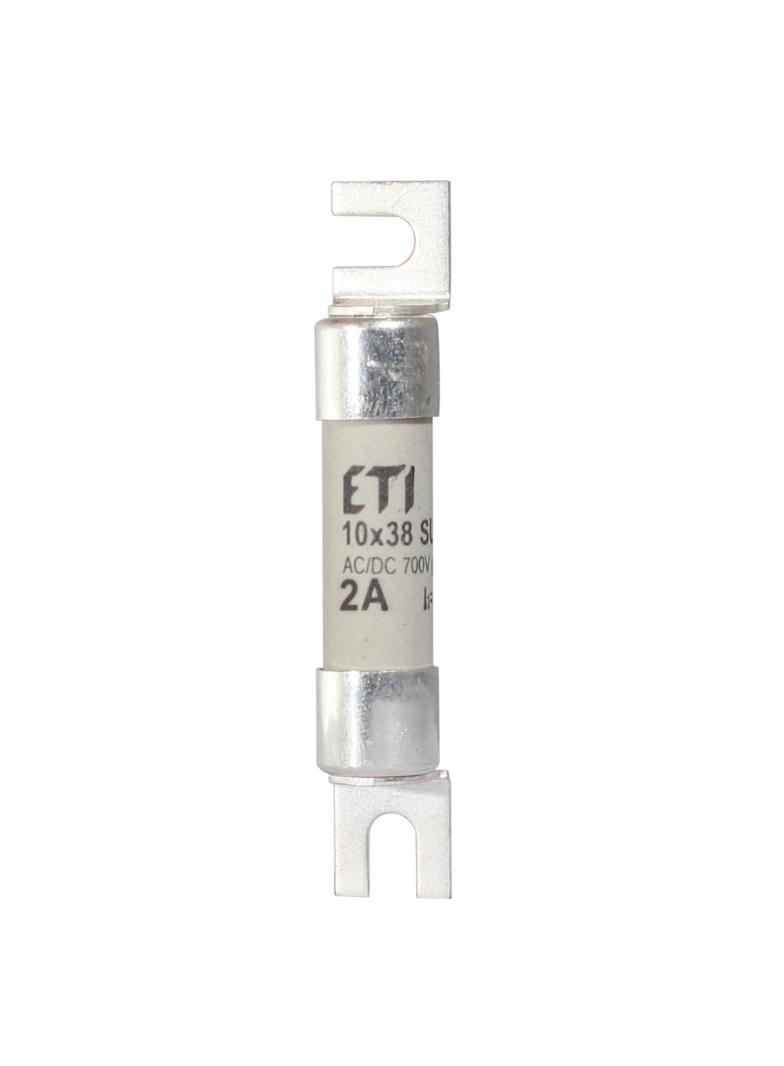 Wkładka topikowa cylindryczna PV gR 700V SU CH10x38SU gR 2A 700V AC DC 002625300 ETI
