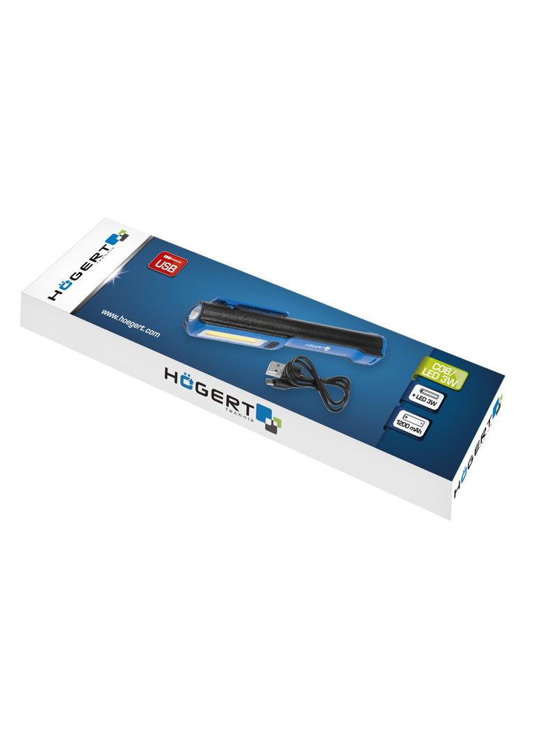 Latarka inspekcyjna, ładowane poprzez USB