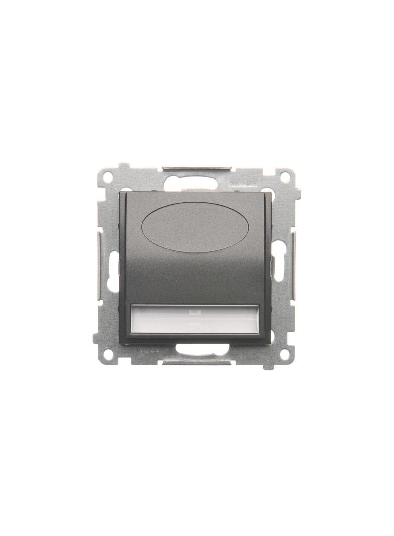 Simon 54 Oprawa oświetleniowa LED 14 V DC 0.42 W białe ciepłe 3100 K antracyt !Wymagany zasilacz 14V DOS14.01/48 KONTAKT