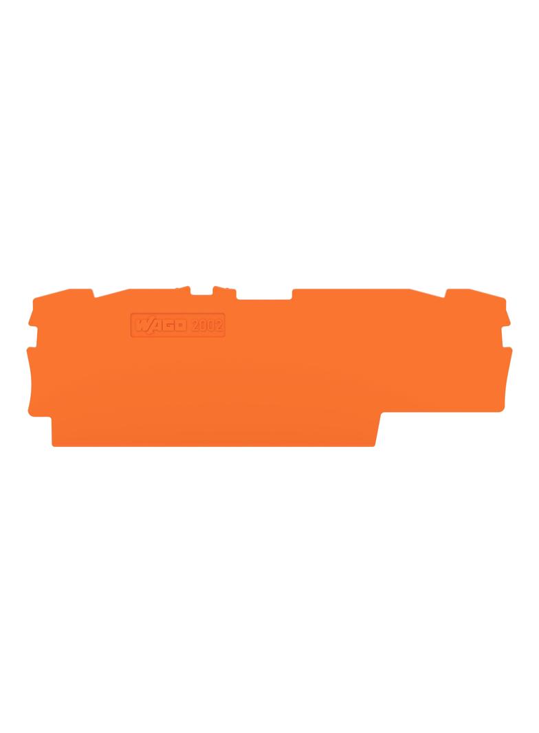 Ścianka końcowa pomarańczowa TOPJOBS 2002‑1892 /25szt./ WAGO
