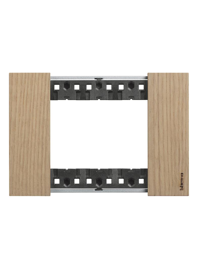 Living Now - Ramka 3 Moduły - Oak Bticino  KA4803LM LEGRAND